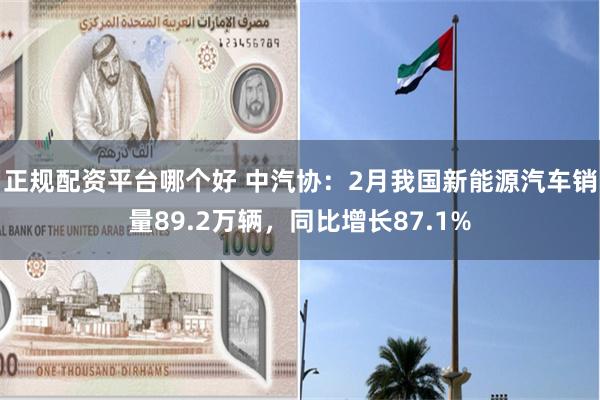 正规配资平台哪个好 中汽协：2月我国新能源汽车销量89.2万辆，同比增长87.1%