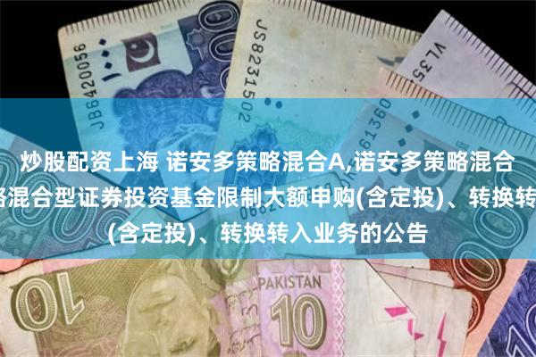炒股配资上海 诺安多策略混合A,诺安多策略混合C: 诺安多策略混合型证券投资基金限制大额申购(含定投)、转换转入业务的公告
